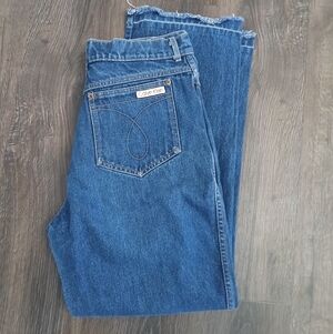 Vintage True Calvin Klein Brook Shields High Waist Mom Jeans Denim Rare Size 10*